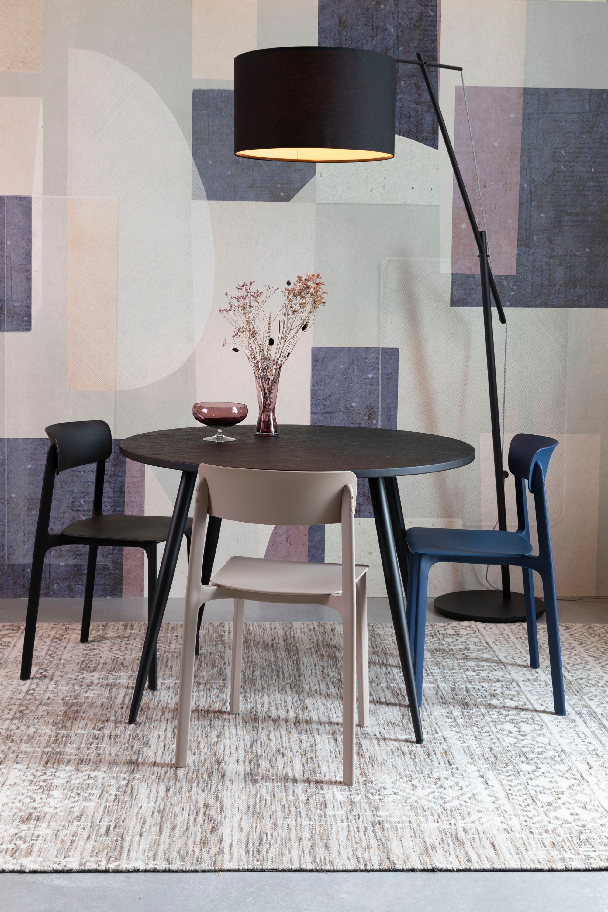 Tokio Black Floor Lamp